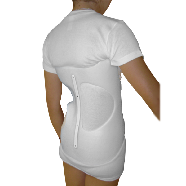 Corset 3 points monovalve polyéthylène Corsets de traitement scoliose